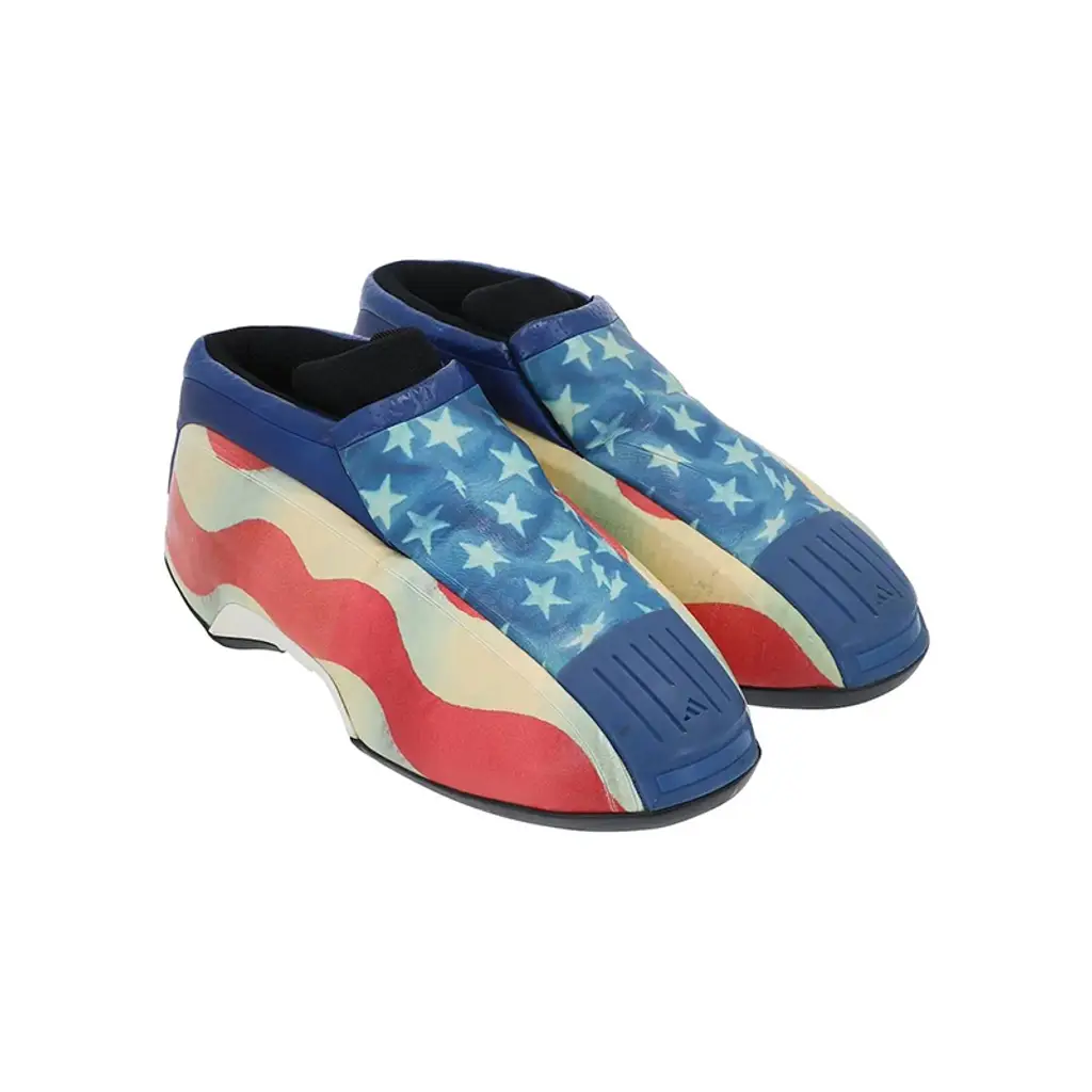 Kobe x adidas Crazy 2 USA top view with star patterned tongue