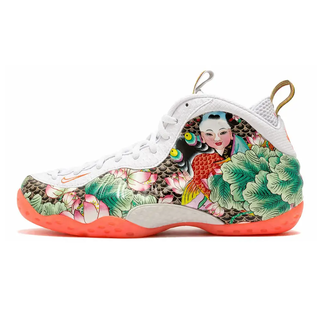 Nike Air Foamposite One Tianjin 2.0 side profile