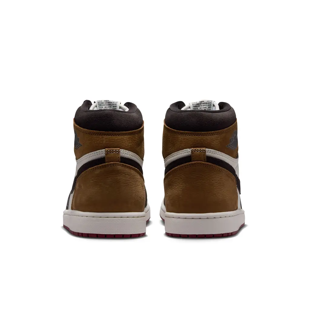 Nike Air Jordan 1 High OG Love The Game heel view