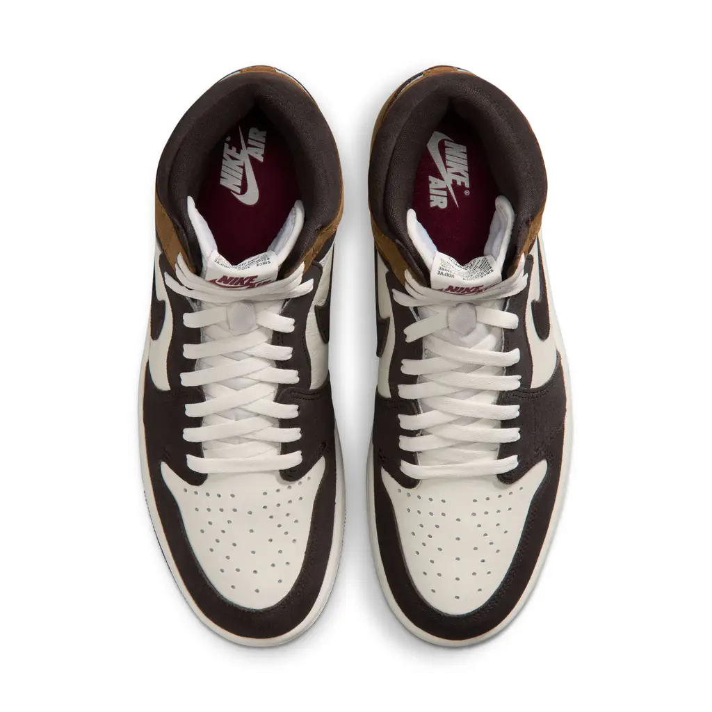 Nike Air Jordan 1 High OG Love The Game top view